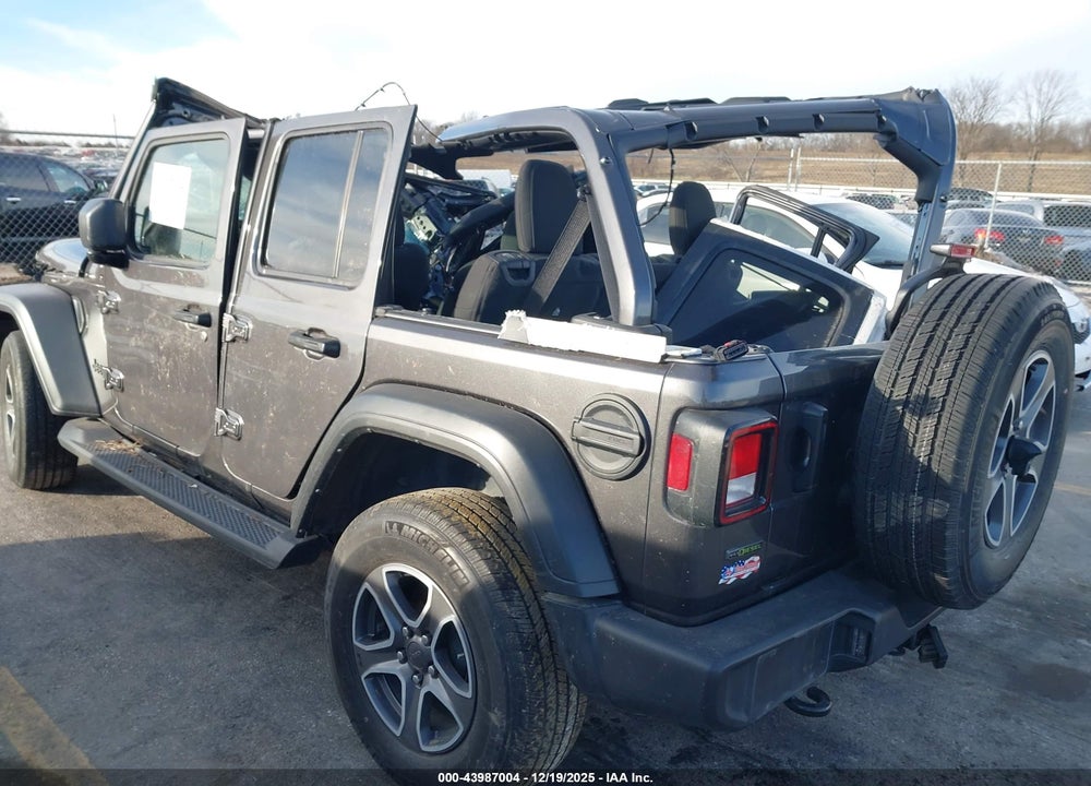 2021 JEEP WRANGLER UNLIMITED SPORT S 4X4 VIN: 1C4HJXDM3MW823742