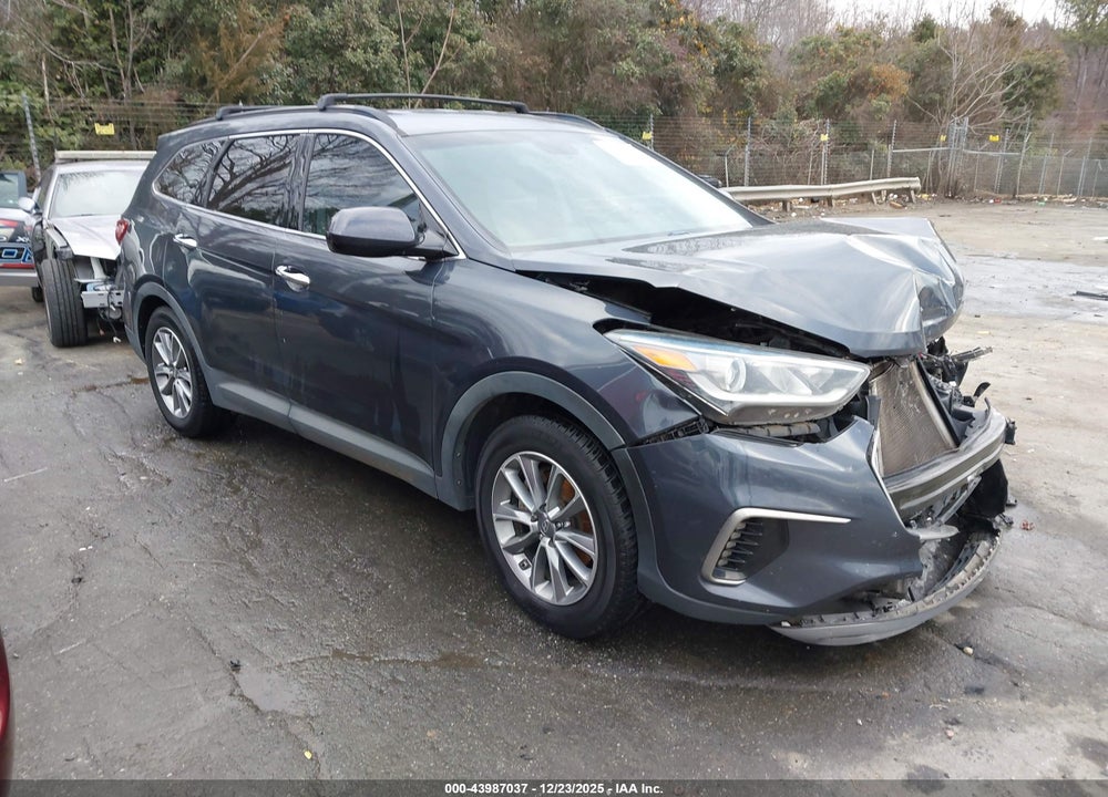 2018 HYUNDAI SANTA FE SE VIN: KM8SM4HFXJU283235