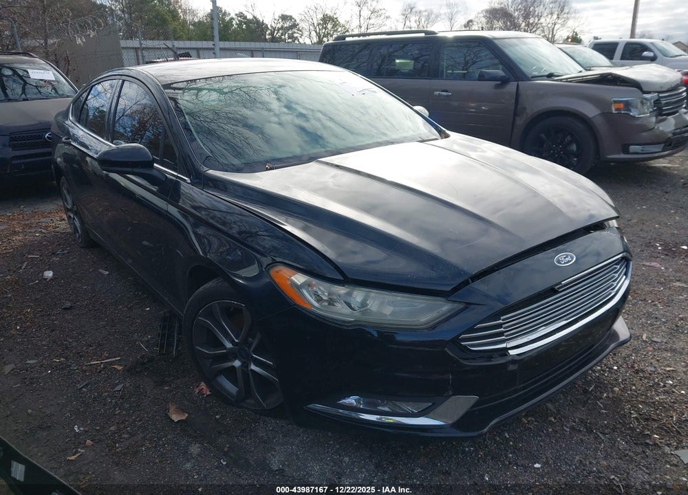 2017 FORD FUSION S VIN: 3FA6P0G75HR338939