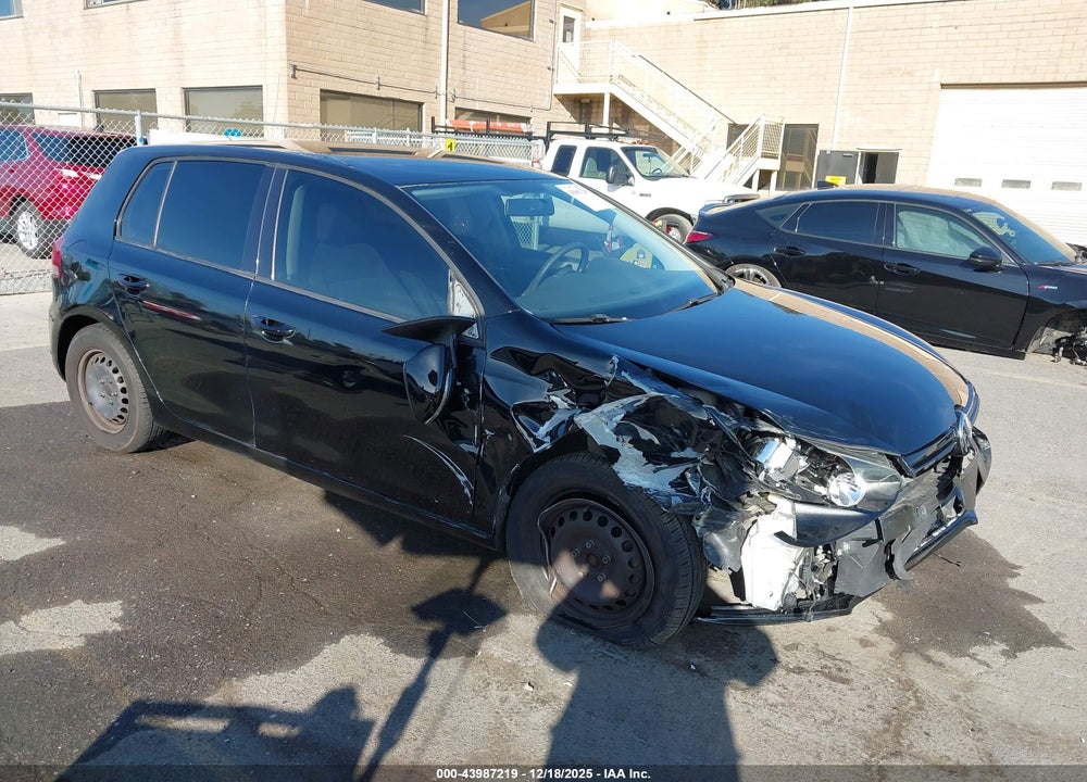 2013 VOLKSWAGEN GOLF 2.5L 4-DOOR VIN: WVWDB7AJ3DW139005