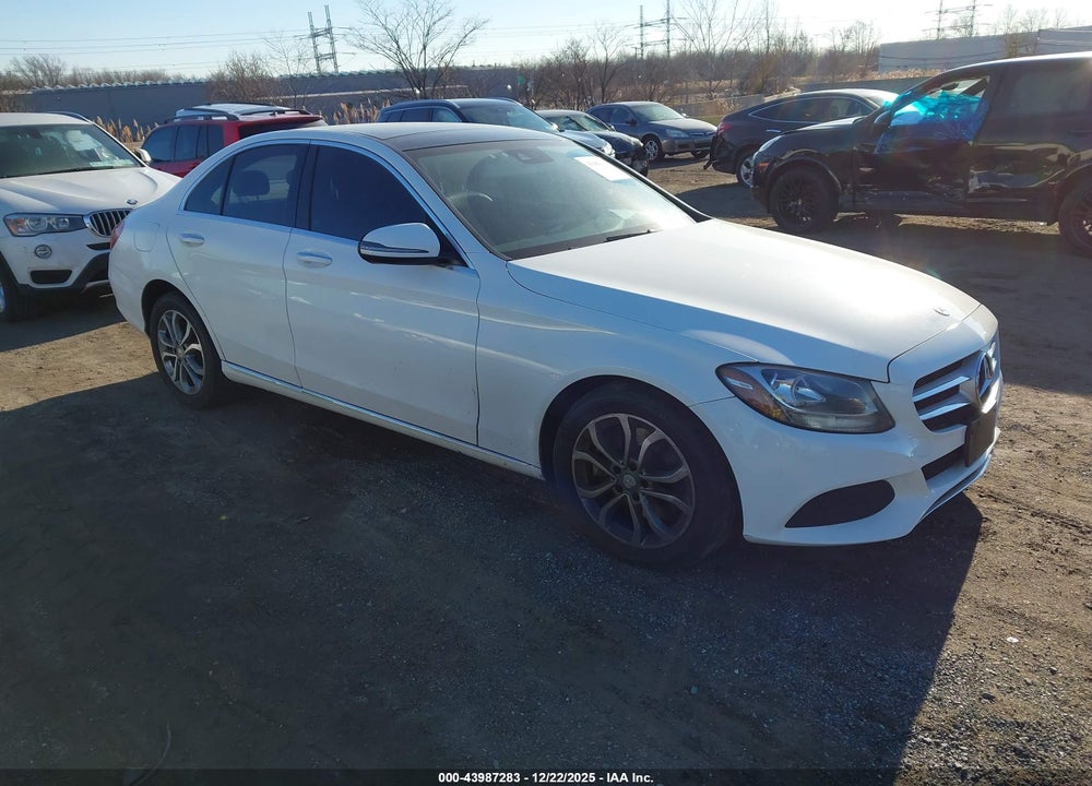 2017 MERCEDES-BENZ C 300 4MATIC VIN: 55SWF4KB9HU207674