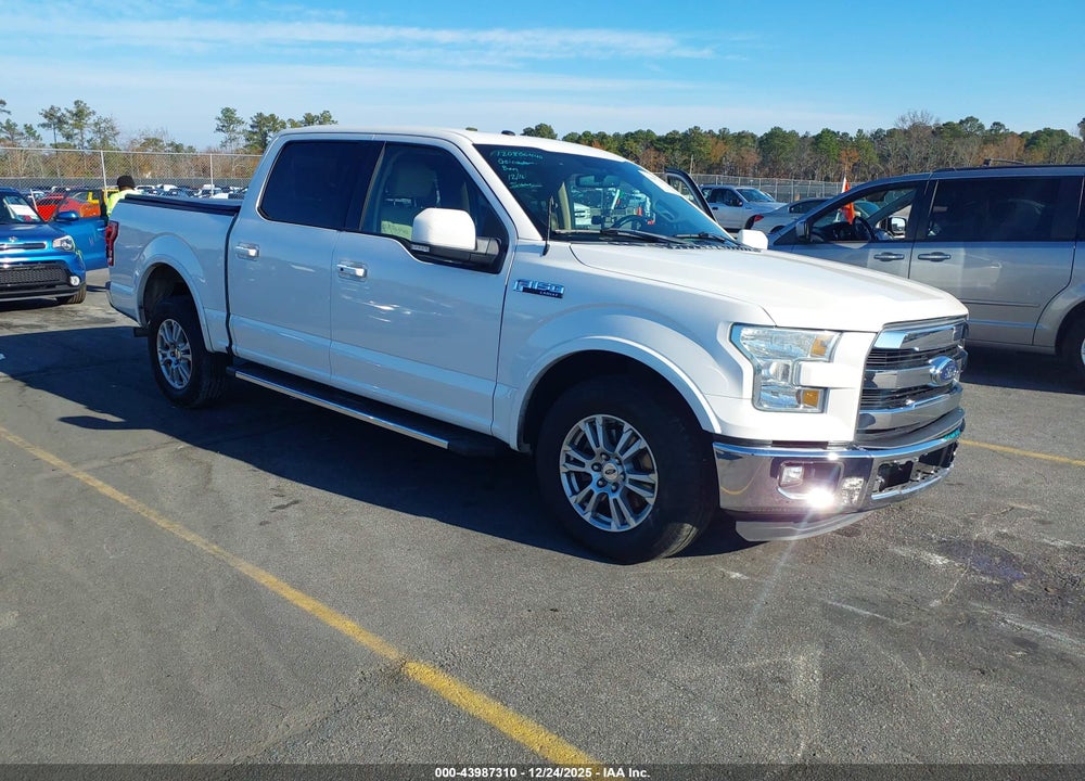 2016 FORD F-150 LARIAT VIN: 1FTEW1CG5GFB92963