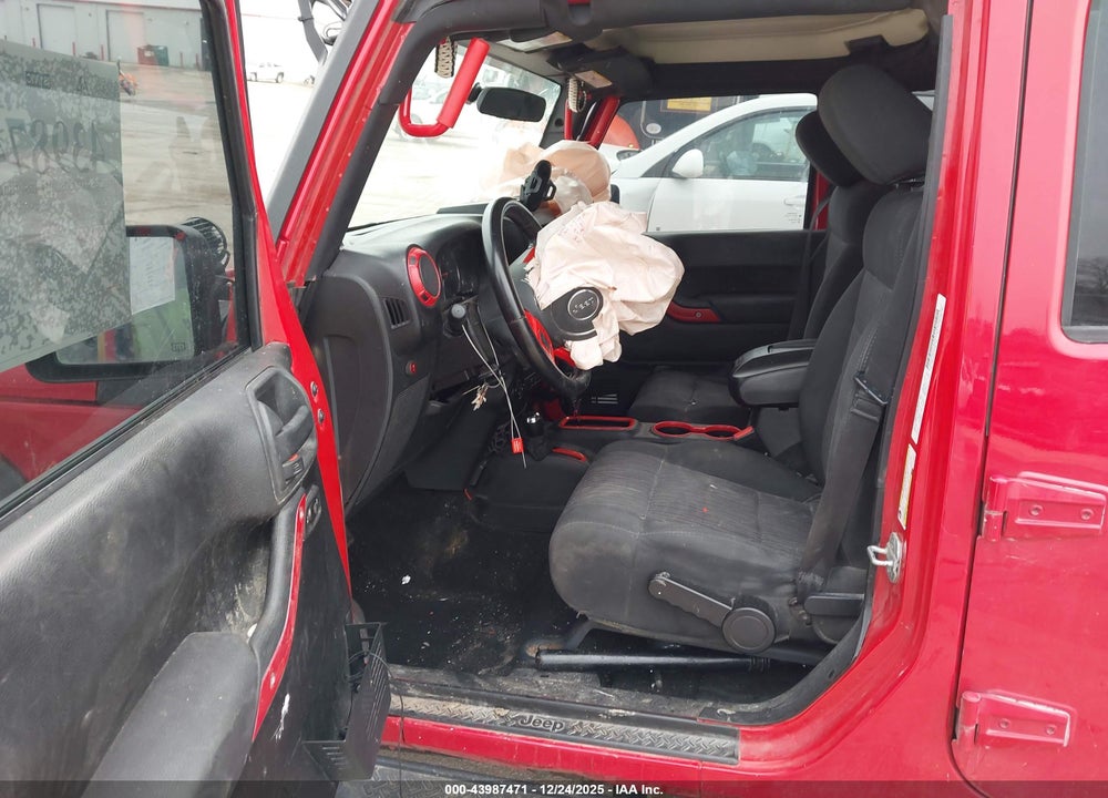 2012 JEEP WRANGLER UNLIMITED SPORT VIN: 1C4BJWDG4CL232264
