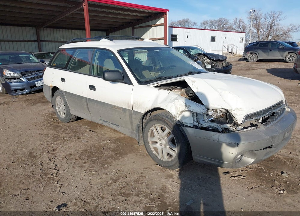 2001 SUBARU OUTBACK VIN: 4S3BH665217612992