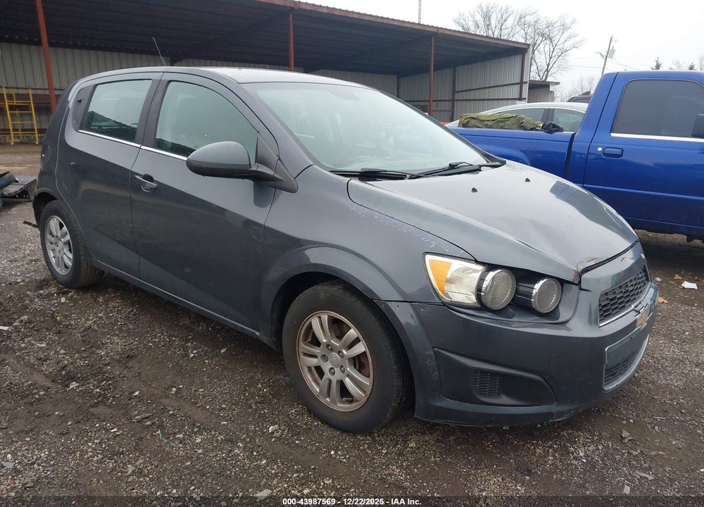 2012 CHEVROLET SONIC 2LT VIN: 1G1JC6SH8C4219215