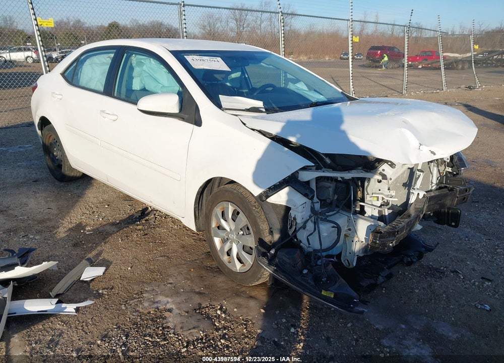 2014 TOYOTA COROLLA LE VIN: 2T1BURHE4EC219557