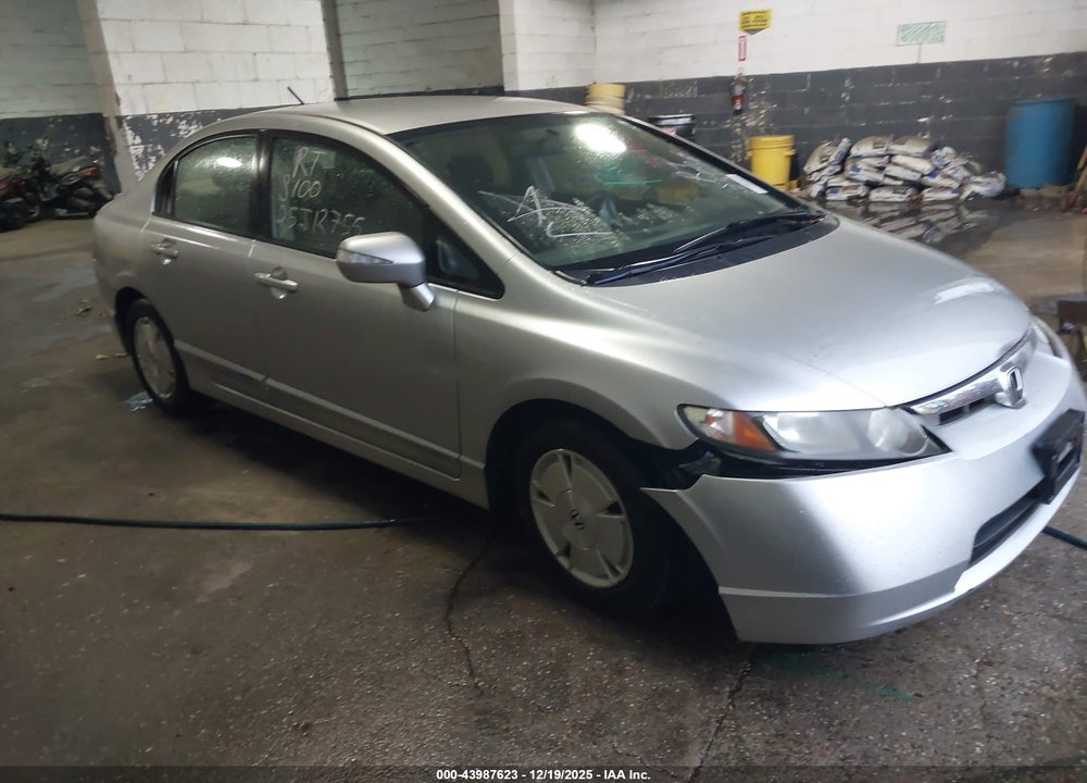 2008 HONDA CIVIC HYBRID VIN: JHMFA36218S027370