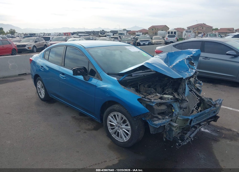 2017 SUBARU IMPREZA 2.0I PREMIUM VIN: 4S3GKAB64H3623373