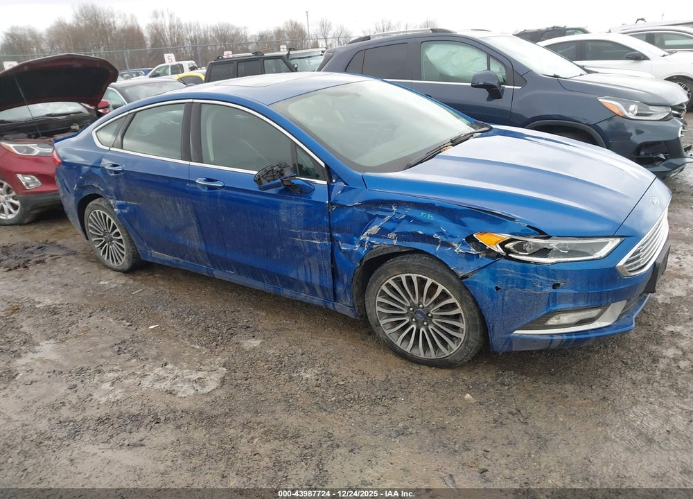 2017 FORD FUSION SE VIN: 3FA6P0T94HR371535