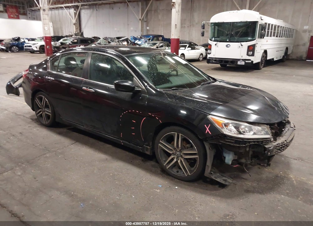 2016 HONDA ACCORD SPORT VIN: 1HGCR2F50GA230631