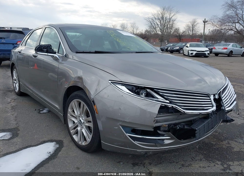 2016 LINCOLN MKZ VIN: 3LN6L2J94GR624075