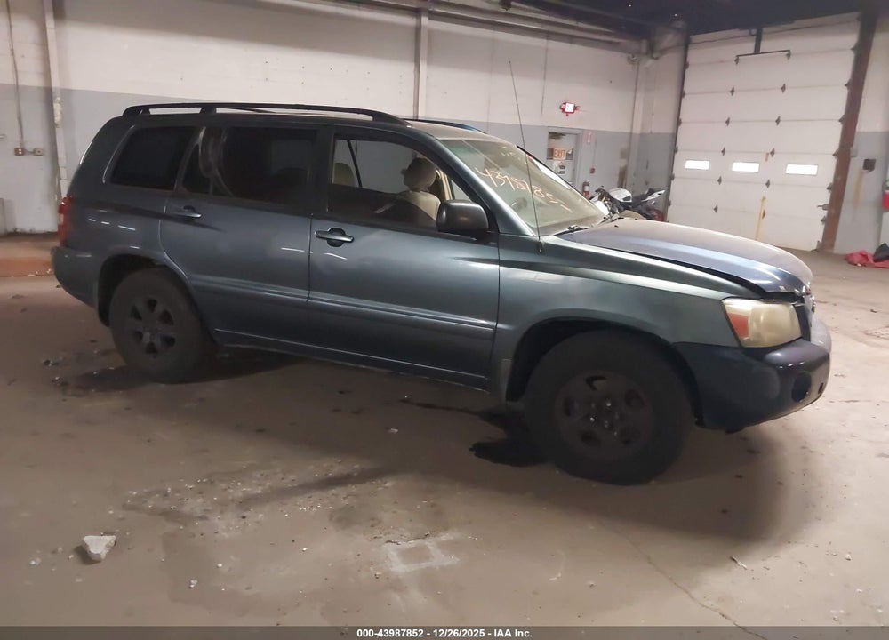 2005 TOYOTA HIGHLANDER V6 VIN: JTEDP21A750086880