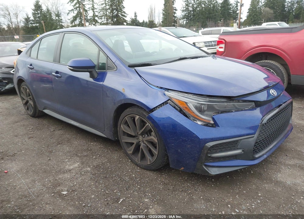2022 TOYOTA COROLLA XSE VIN: 5YFT4MCE7NP100206