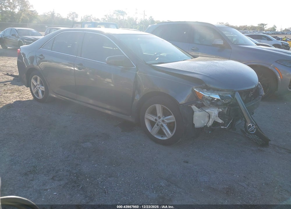 2012 TOYOTA CAMRY SE VIN: 4T1BF1FK5CU504025