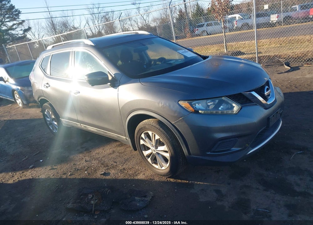 2015 NISSAN ROGUE SV VIN: 5N1AT2MV3FC764957