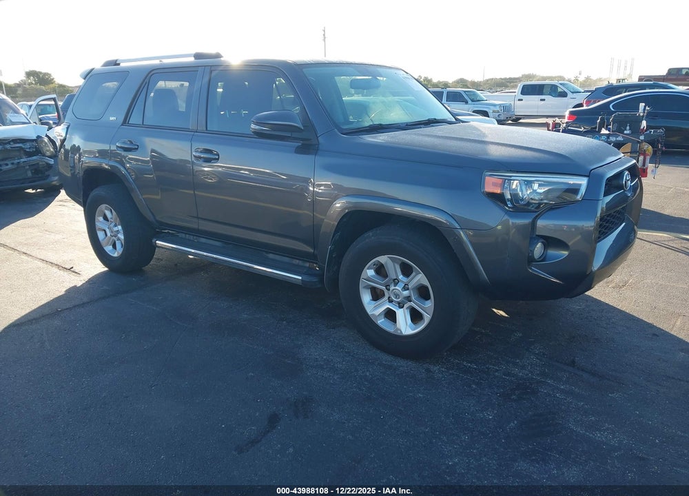 2019 TOYOTA 4RUNNER SR5 PREMIUM VIN: JTEZU5JR7K5196428