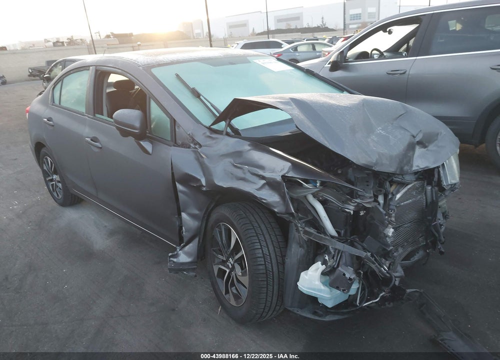 2014 HONDA CIVIC EX VIN: 19XFB2F8XEE262801