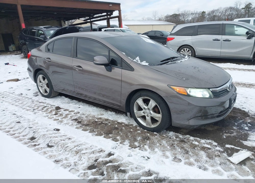 2012 HONDA CIVIC LX VIN: 2HGFB2F59CH533663