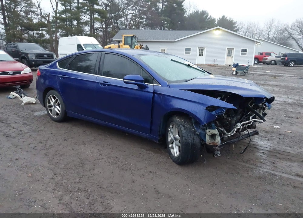 2016 FORD FUSION SE VIN: 3FA6P0H74GR217588