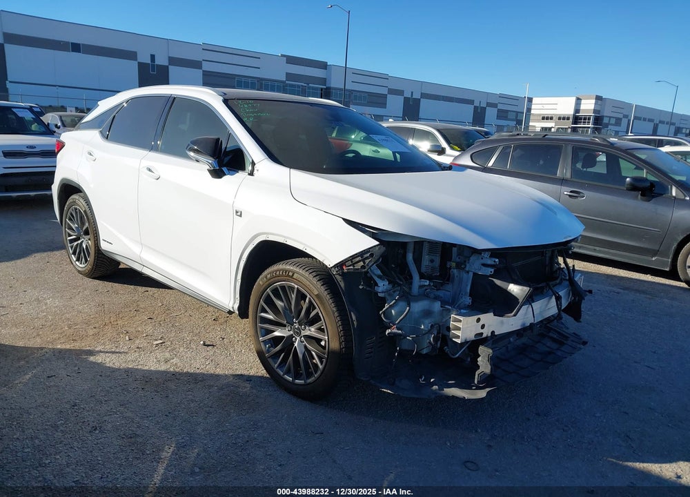 2018 LEXUS RX 450H F SPORT VIN: 2T2BGMCA9JC028043