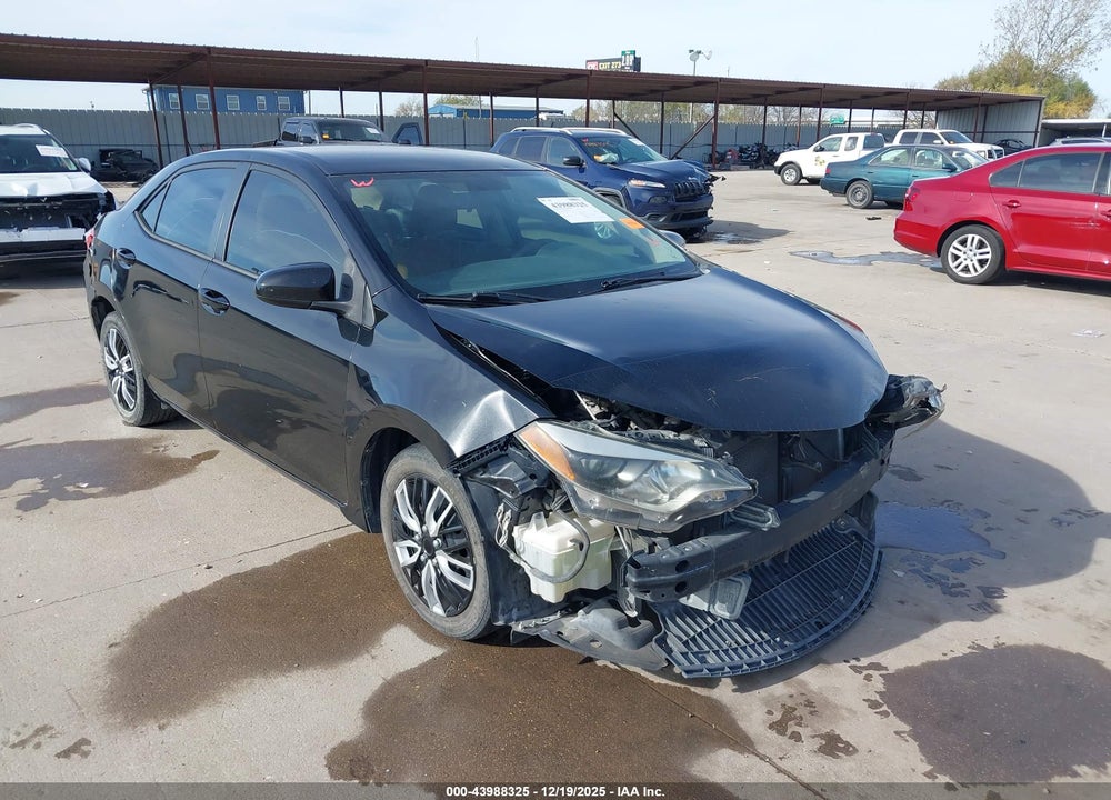 2015 TOYOTA COROLLA LE VIN: 5YFBURHE6FP325218