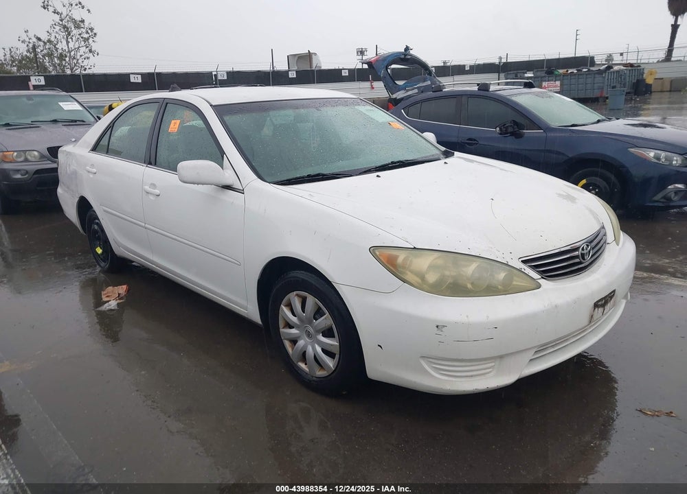 2005 TOYOTA CAMRY LE VIN: 4T1BE32K25U418212