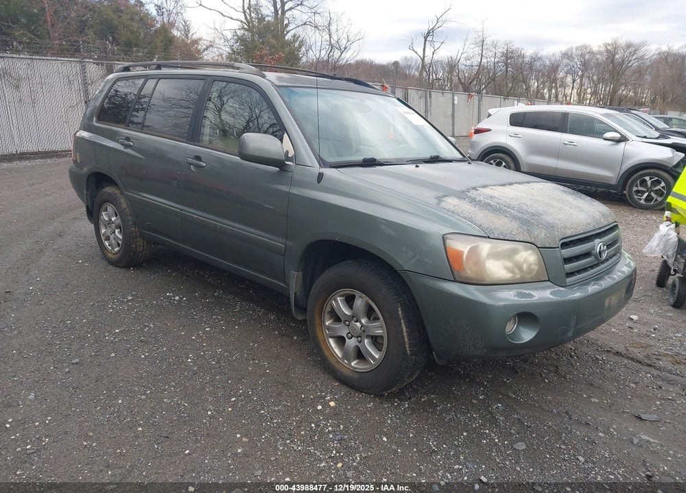 2006 TOYOTA HIGHLANDER V6 VIN: JTEEP21A860143724