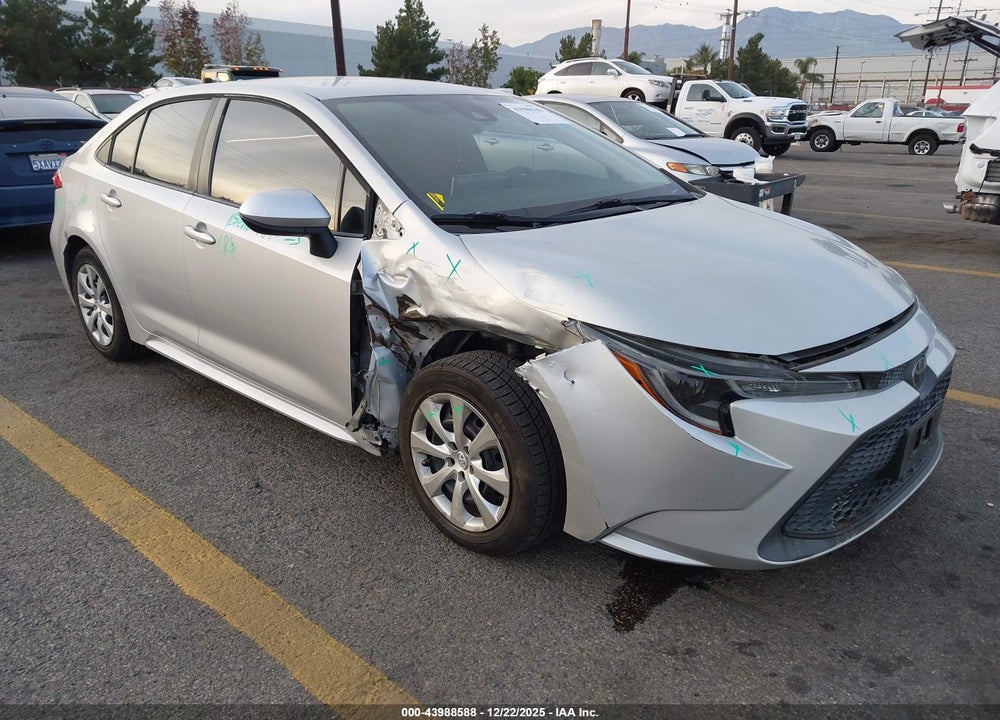 2020 TOYOTA COROLLA LE VIN: 5YFEPRAE2LP091511