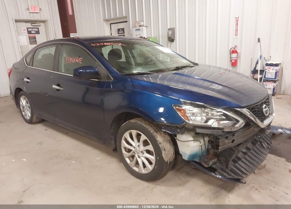 2019 NISSAN SENTRA SV VIN: 3N1AB7AP9KY256930