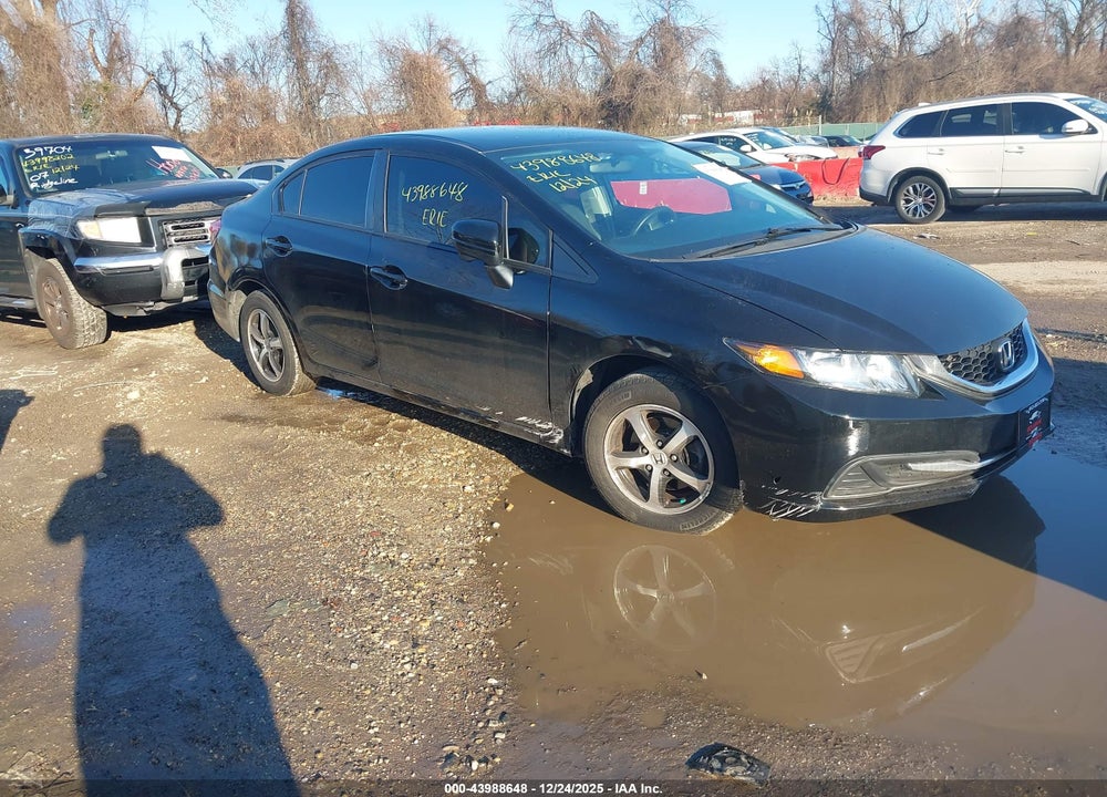 2015 HONDA CIVIC SE VIN: 19XFB2F70FE231291