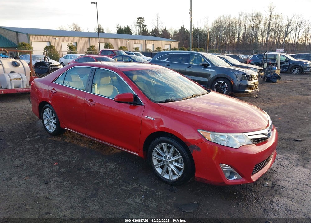 2013 TOYOTA CAMRY HYBRID XLE VIN: 4T1BD1FK4DU083485