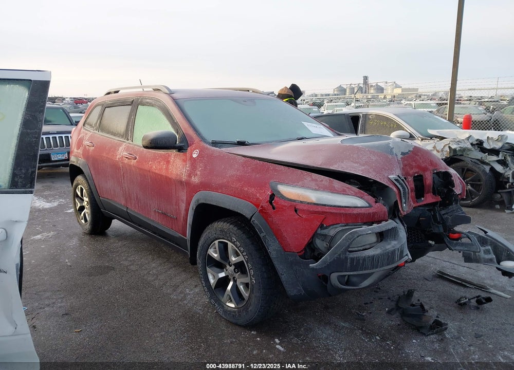 2015 JEEP CHEROKEE TRAILHAWK VIN: 1C4PJMBS5FW786577