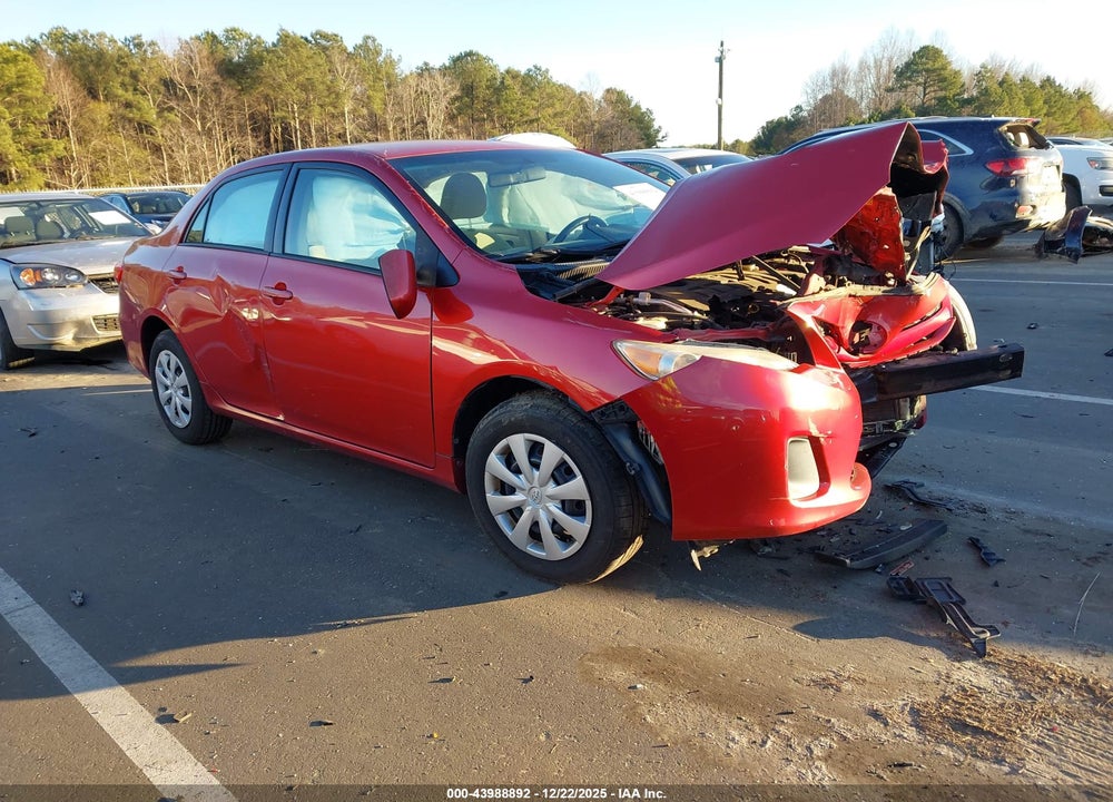 2011 TOYOTA COROLLA LE VIN: 2T1BU4EE6BC729105