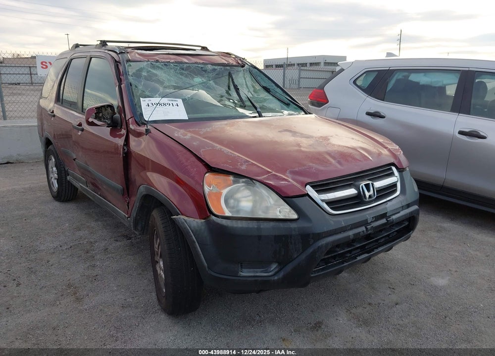 2002 HONDA CR-V EX VIN: JHLRD788X2C060516