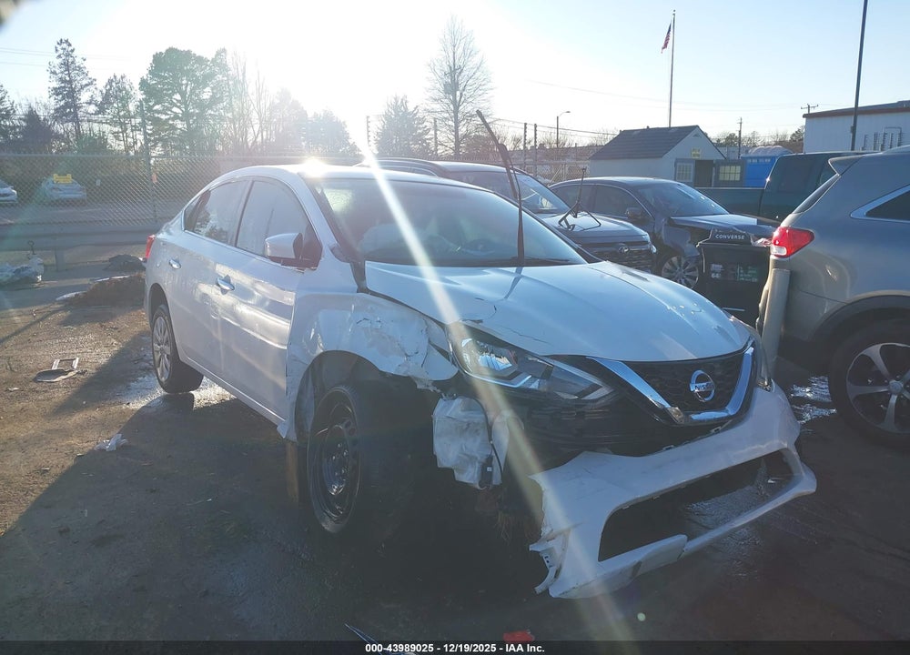 2017 NISSAN SENTRA SV VIN: 3N1AB7AP0HL671785