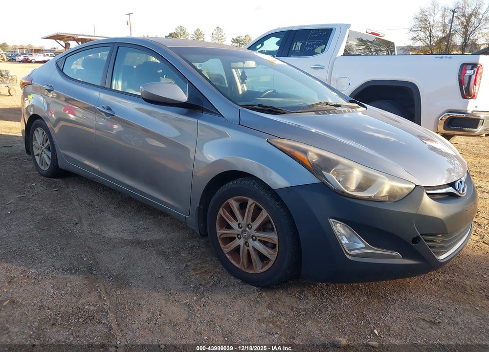 2015 HYUNDAI ELANTRA SE VIN: KMHDH4AE2FU254222