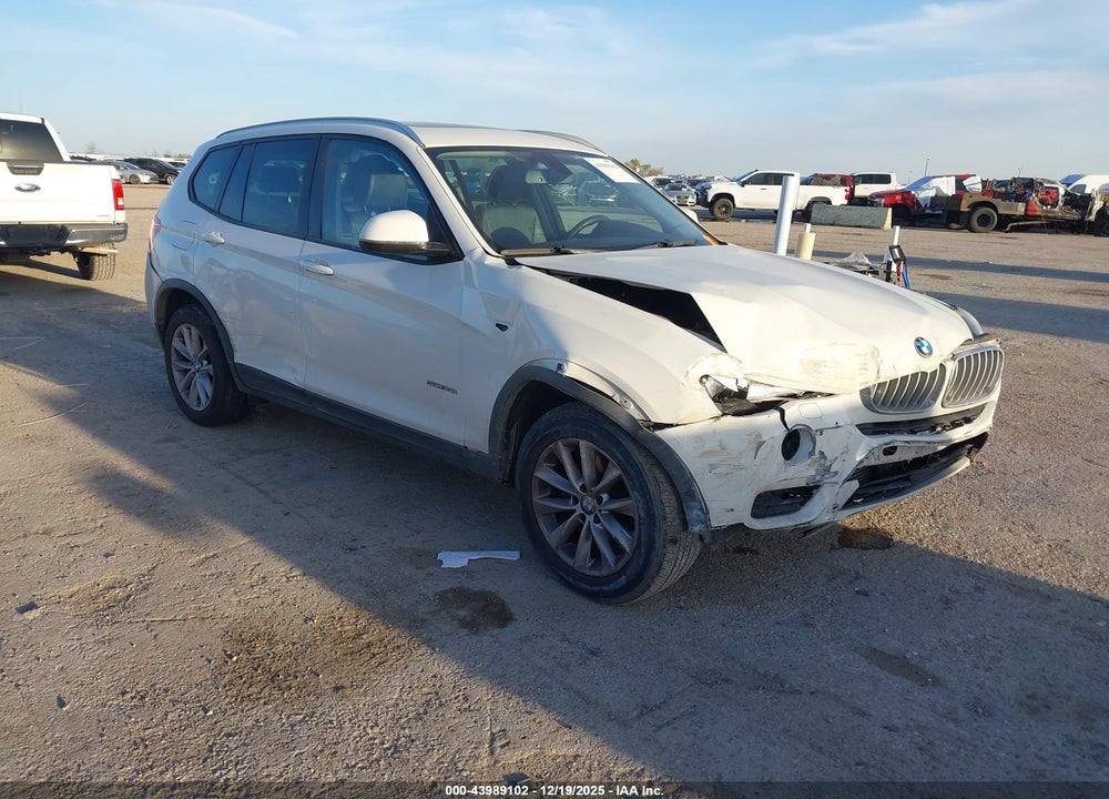 2017 BMW X3 SDRIVE28I VIN: 5UXWZ7C30H0V91553