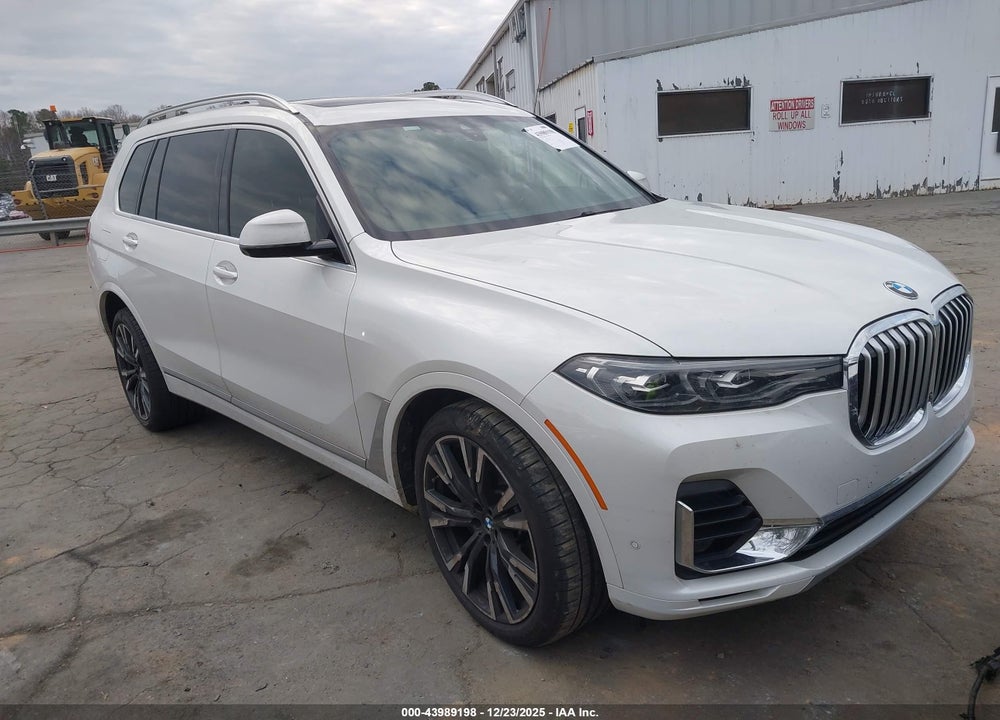2021 BMW X7 XDRIVE40I VIN: 5UXCW2C07M9H53899