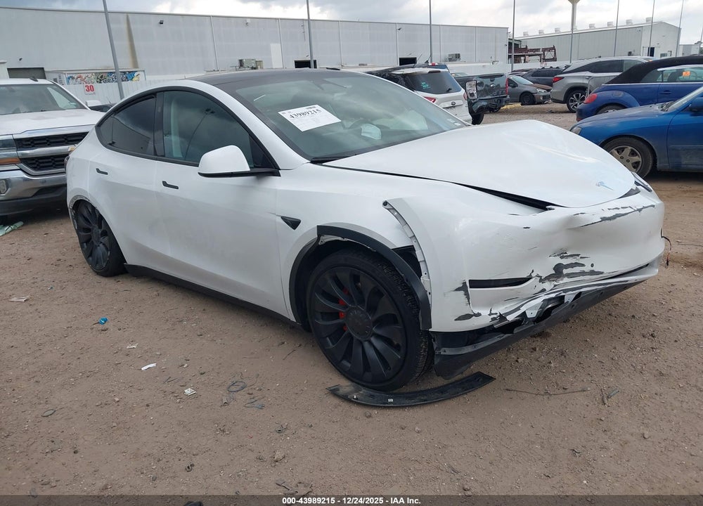 2025 TESLA MODEL Y PERFORMANCE DUAL MOTOR ALL-WHEEL DRIVE VIN: 7SAYGDEFXSA347066