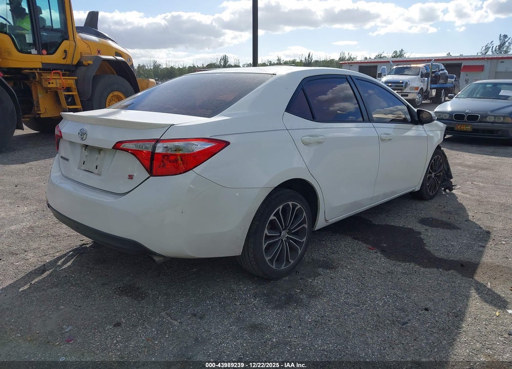 2015 TOYOTA COROLLA S PLUS VIN: 2T1BURHE3FC326200