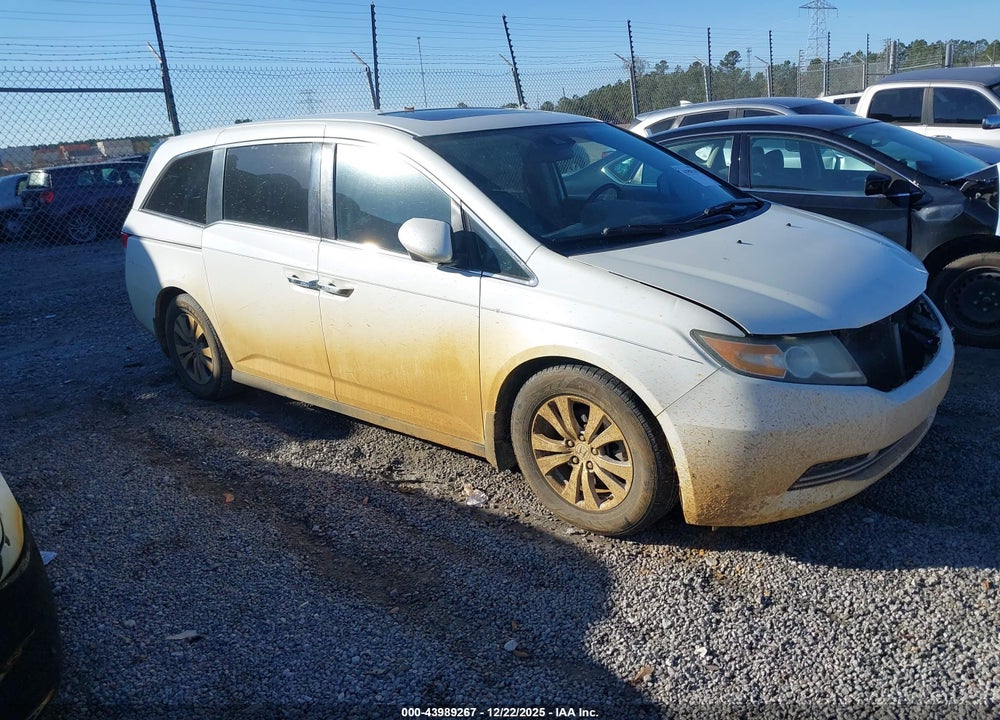 2016 HONDA ODYSSEY EX-L VIN: 5FNRL5H64GB055325