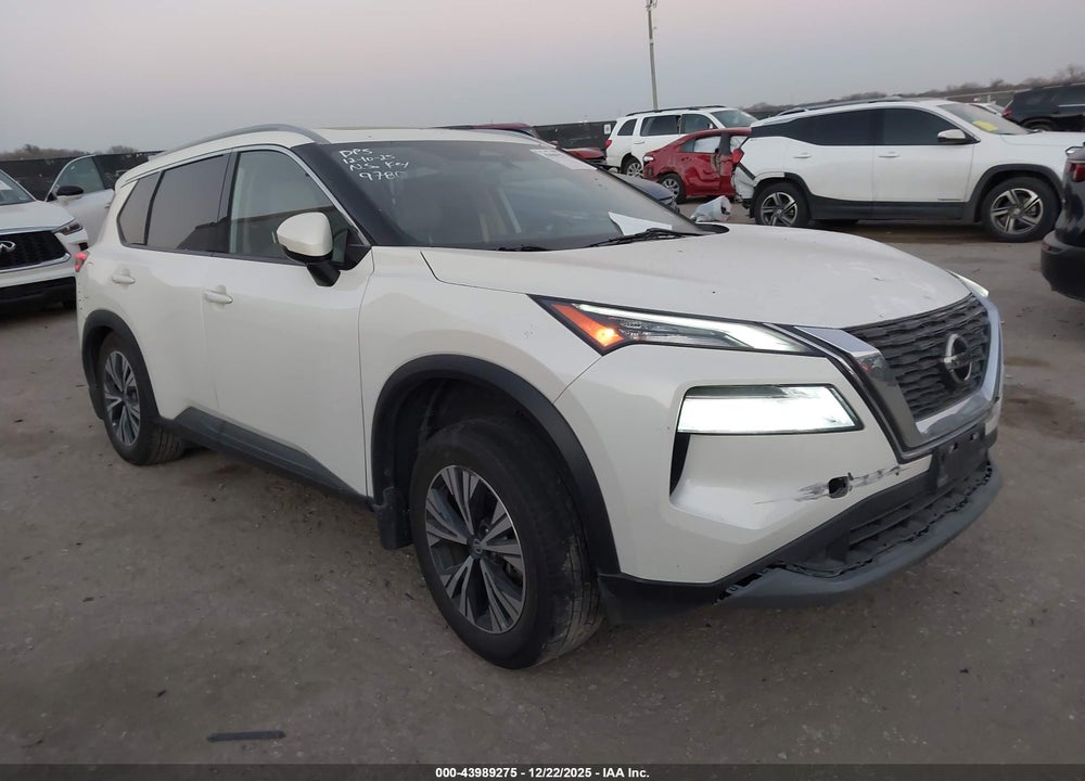 2021 NISSAN ROGUE SV FWD VIN: JN8AT3BAXMW019780
