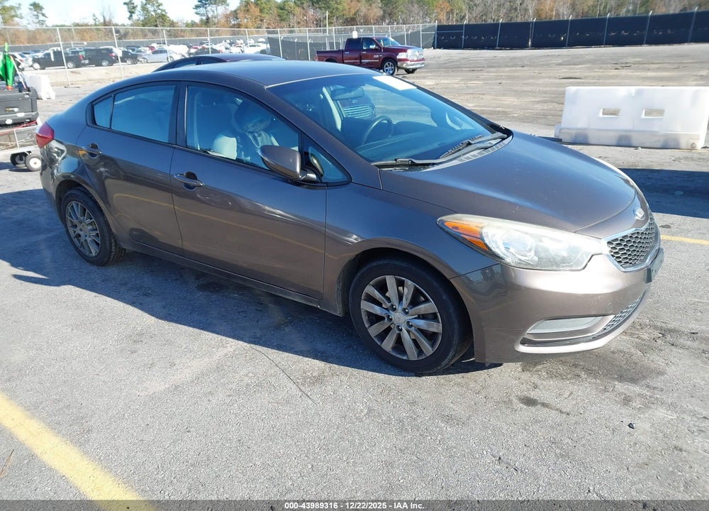 2014 KIA FORTE LX VIN: KNAFX4A6XE5063422