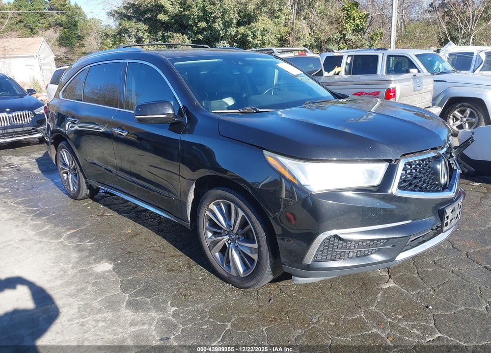2017 ACURA MDX TECHNOLOGY PACKAGE VIN: 5FRYD4H53HB000701