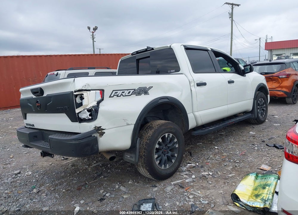 2022 NISSAN TITAN PRO-4X 4X4 VIN: 1N6AA1ED1NN104765