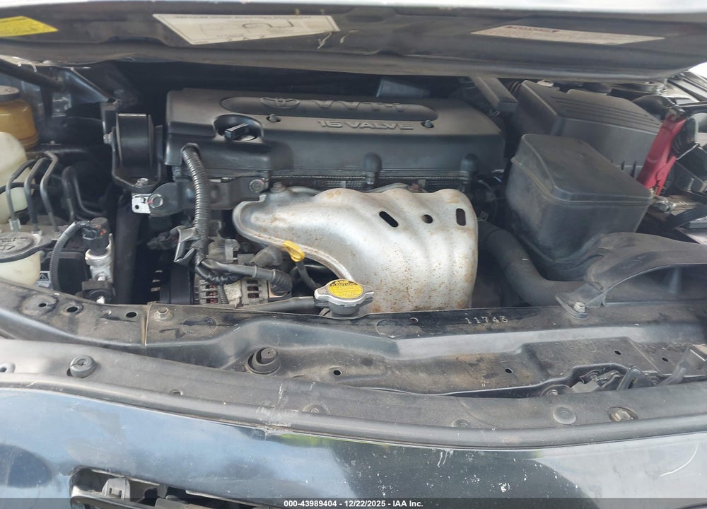2008 TOYOTA CAMRY LE VIN: 4T1BE46K08U243351