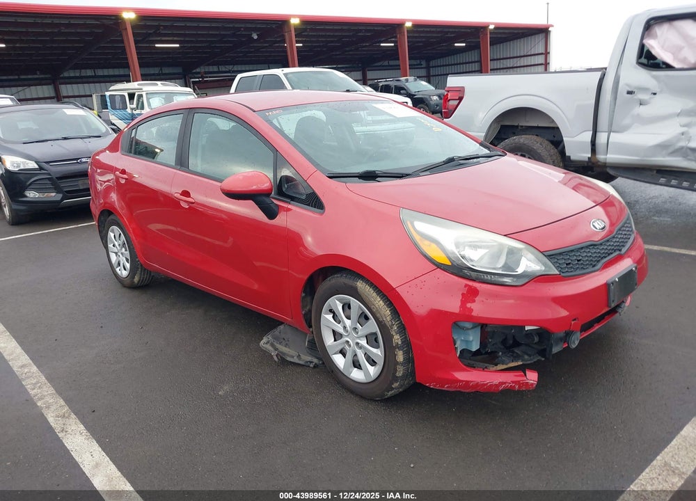 2017 KIA RIO LX VIN: KNADM4A37H6016644