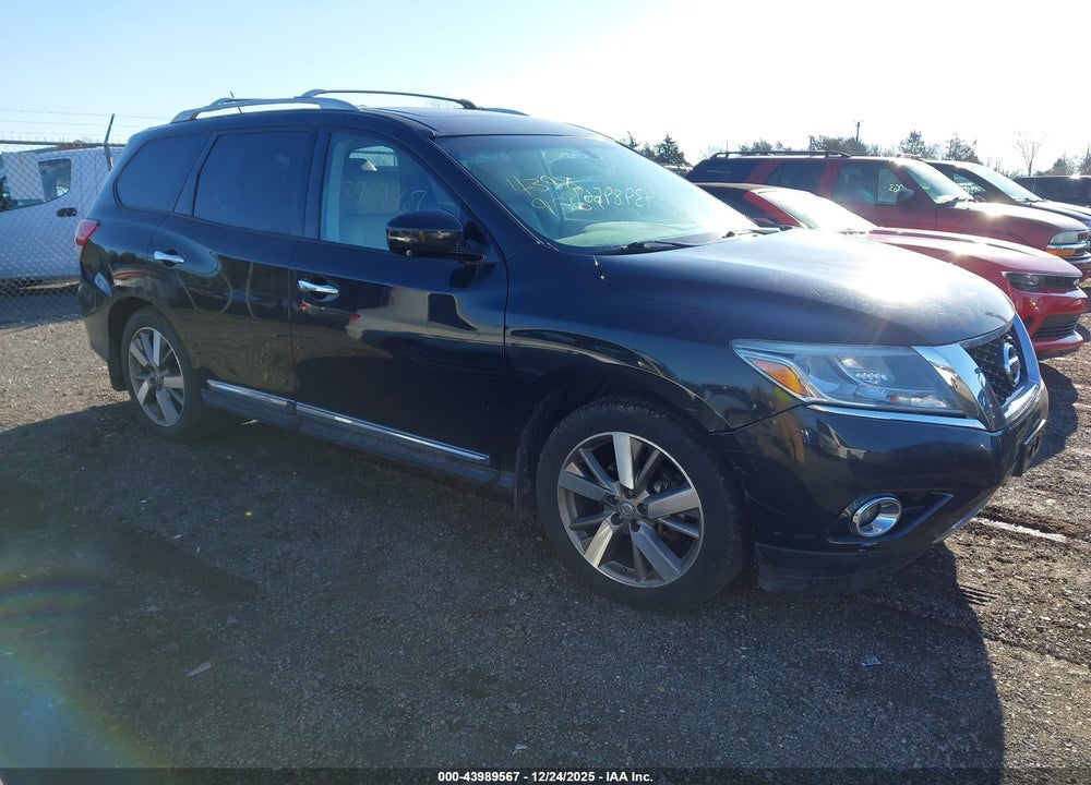 2015 NISSAN PATHFINDER PLATINUM VIN: 5N1AR2MN2FC605524