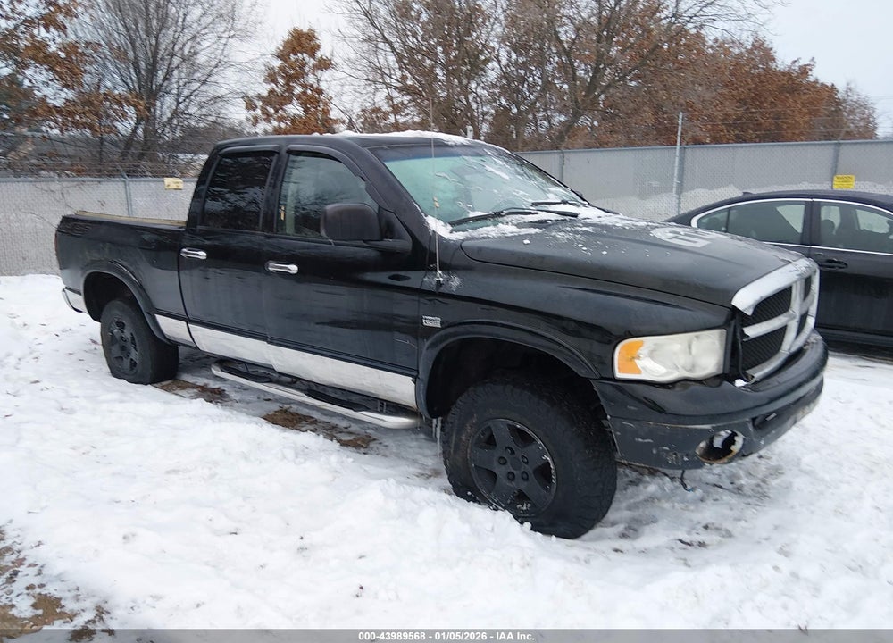 2004 DODGE RAM 1500 SLT/LARAMIE VIN: 1D7HU18D84S731828