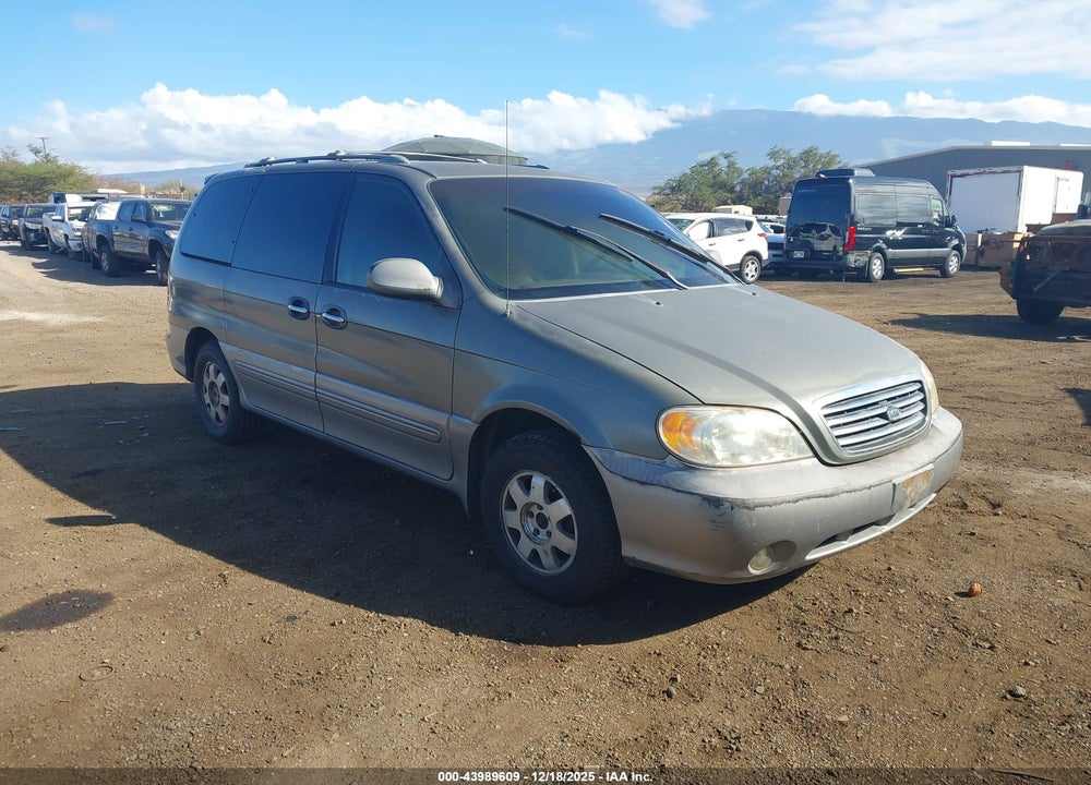 2003 KIA SEDONA EX/LX VIN: KNDUP131X36467807